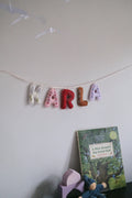 DIY broderikit bokstaver | Personlig navn til barnerom