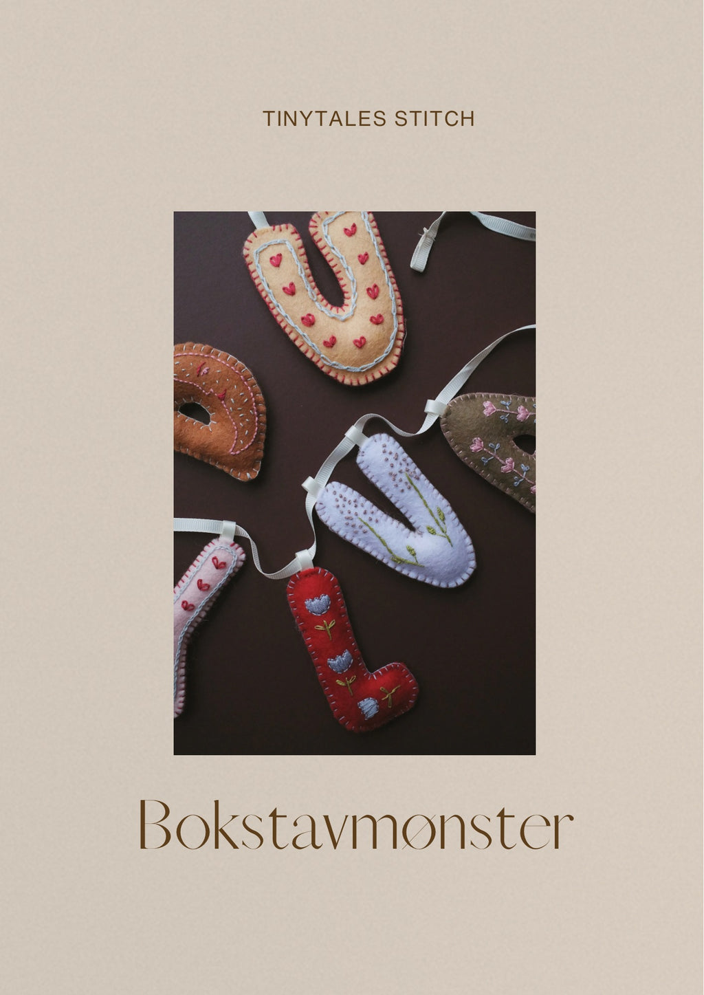 Bokstavmønster for broderi | Hele alfabetet PDF